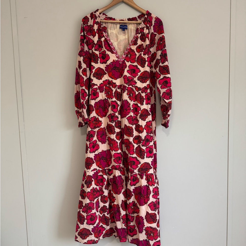 Ro’s Garden Floral Long Sleeve Maxi Dress